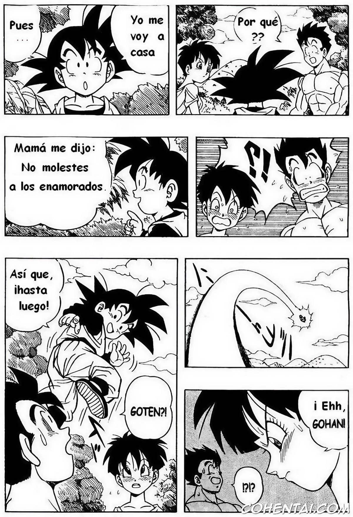 Dragon Ball H (Dragon Ball Z) xxx comics manga porno doujin hentai español sexo 