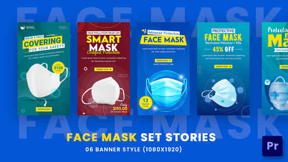 Face Mask Ads - VideoHive 35909499