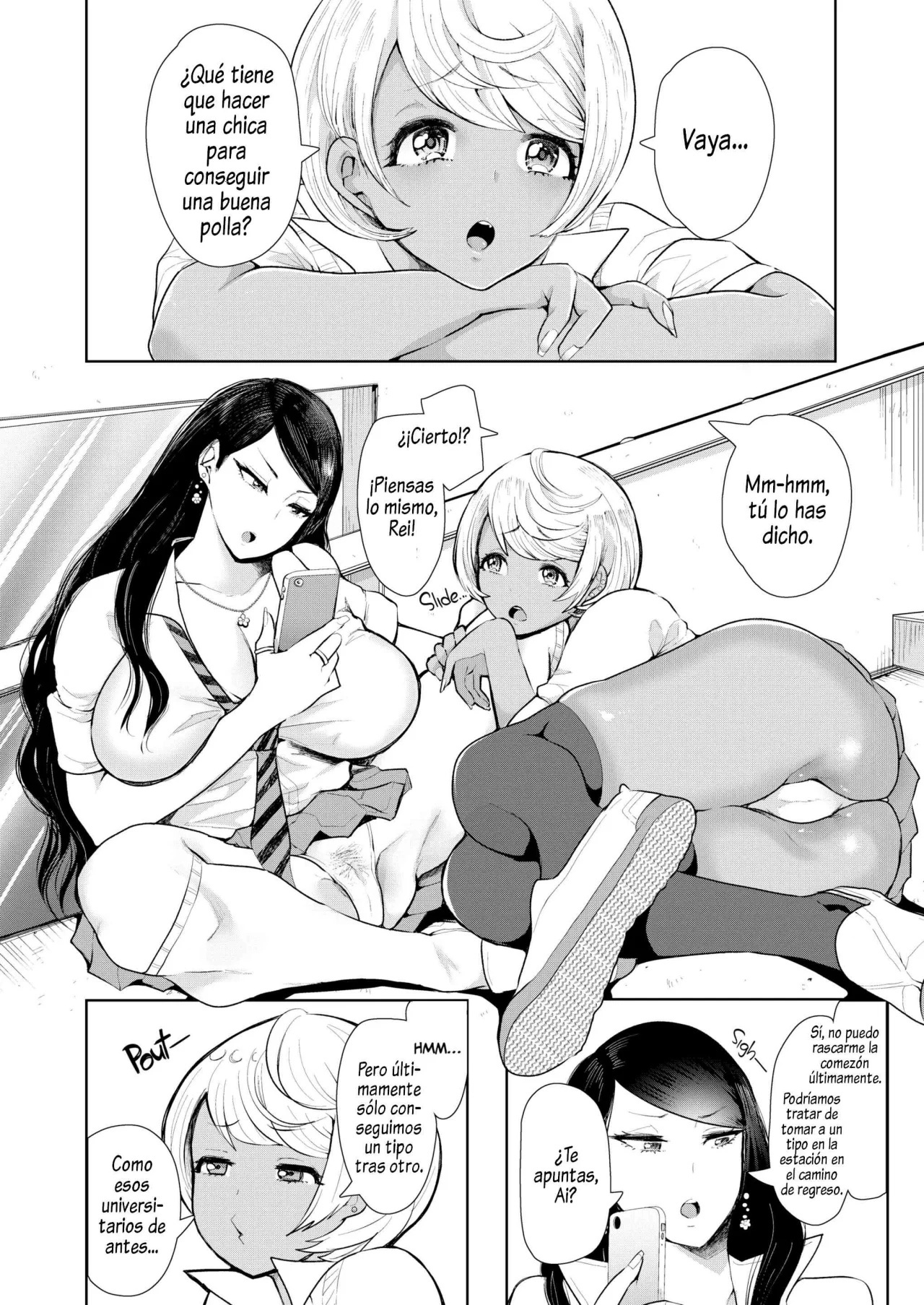 Shirokuro Gal Senpais Ga Ecchi O Kongan Shite Kita - 2