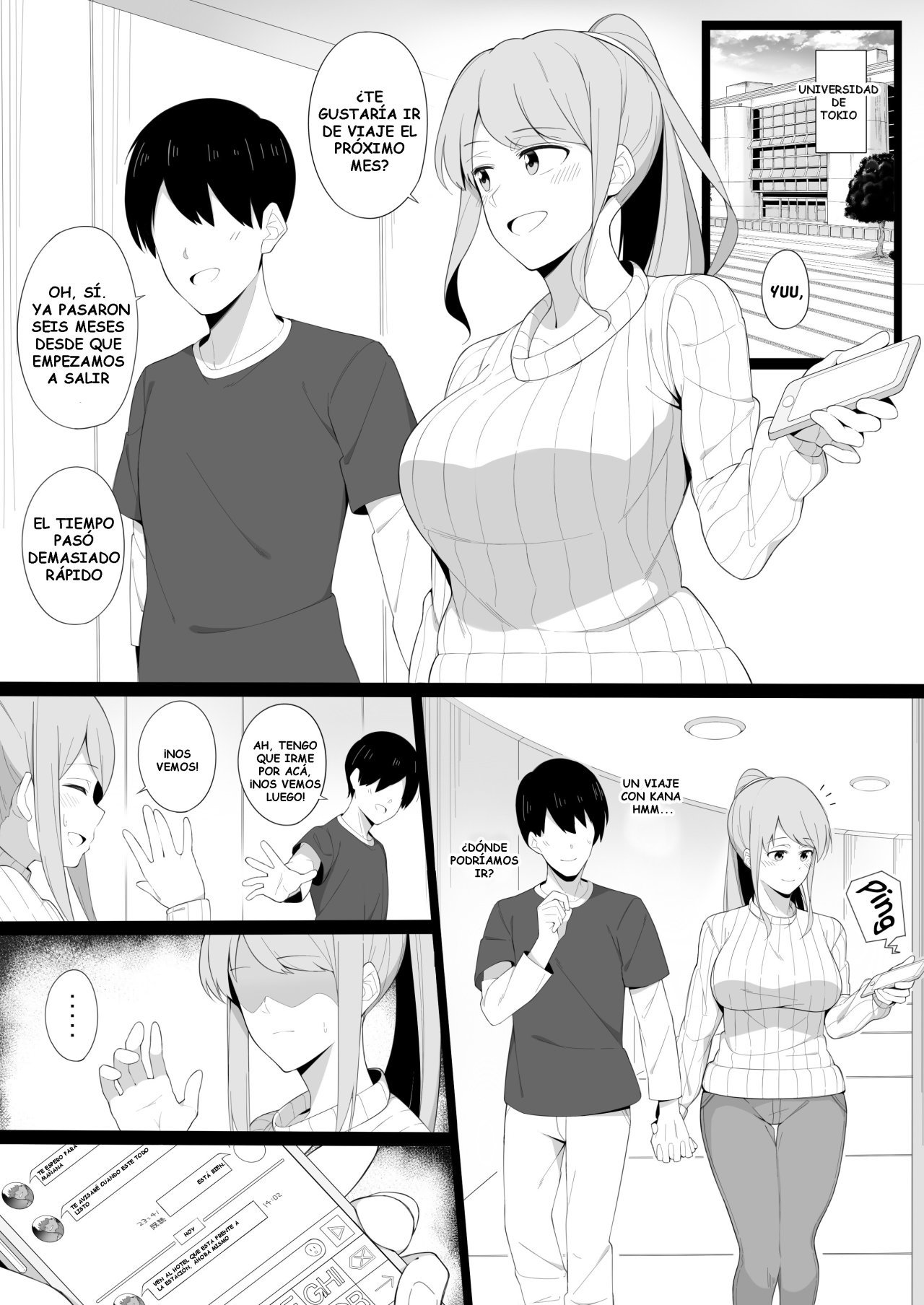 [Namahamu Sando] Sukebe ni Ochite iku [Spanish]