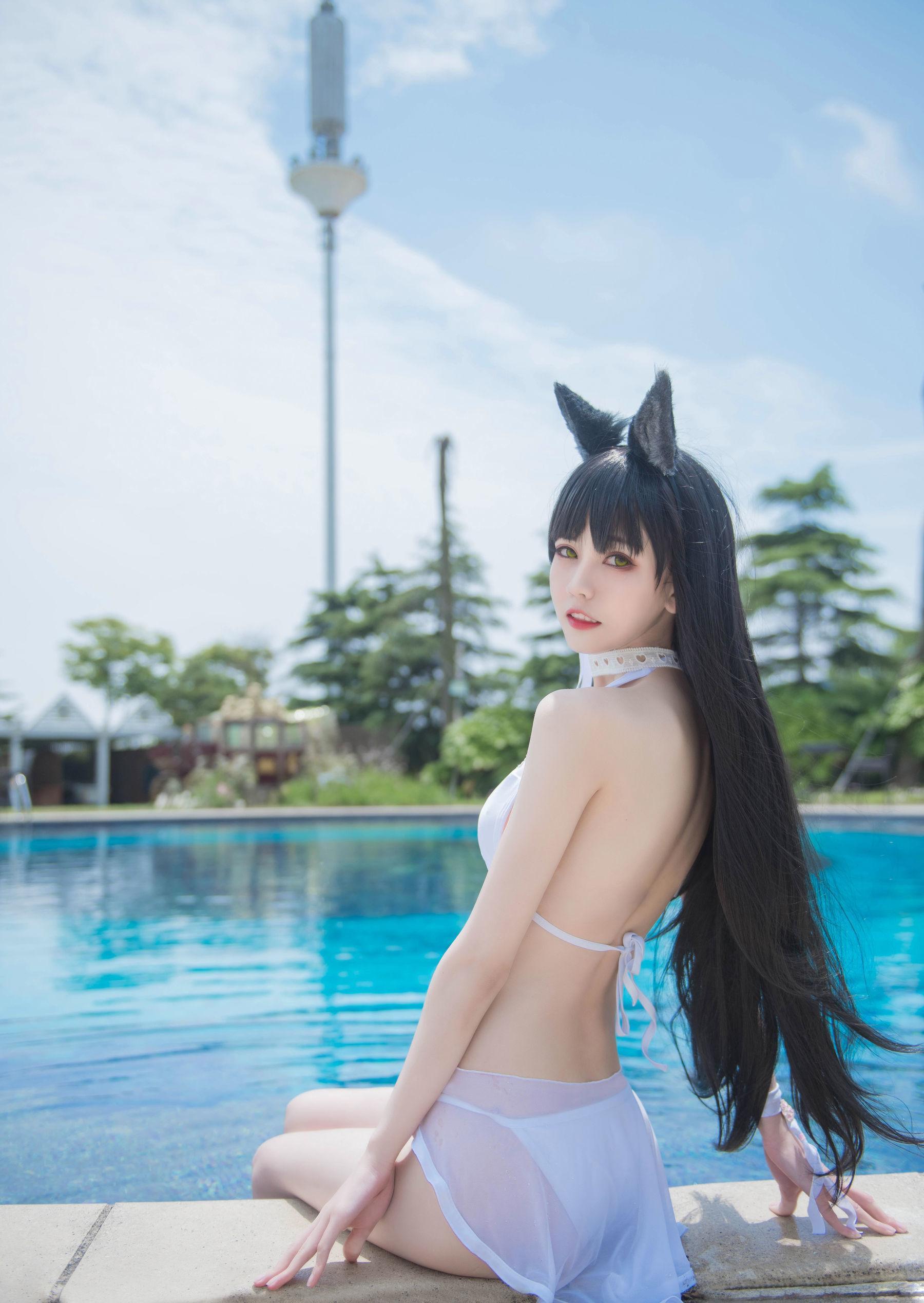 COSER你的负卿《爱宕泳装》 [COSPLAY福利] 写真集(10)