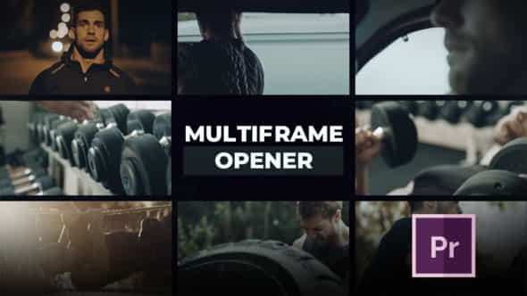 Multiframe Opener - VideoHive 35524841