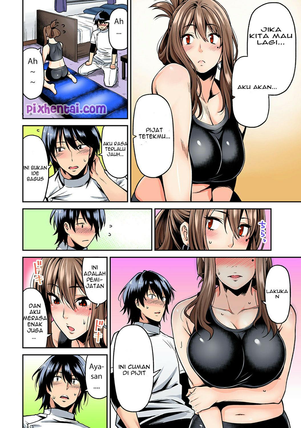Komik Hentai Enaknya Memijat Istri Tetangga Manga XXX Porn Doujin Sex Bokep 11