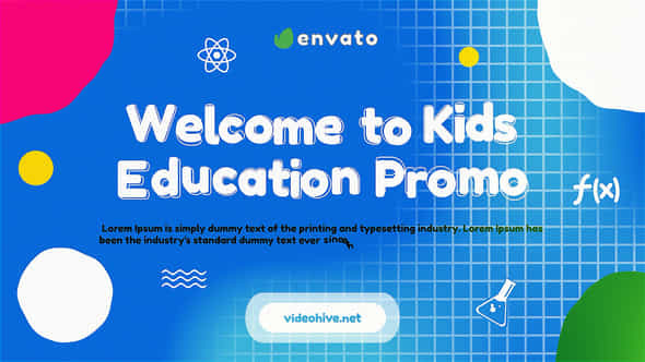 Colorfull Kids Education - VideoHive 38650168