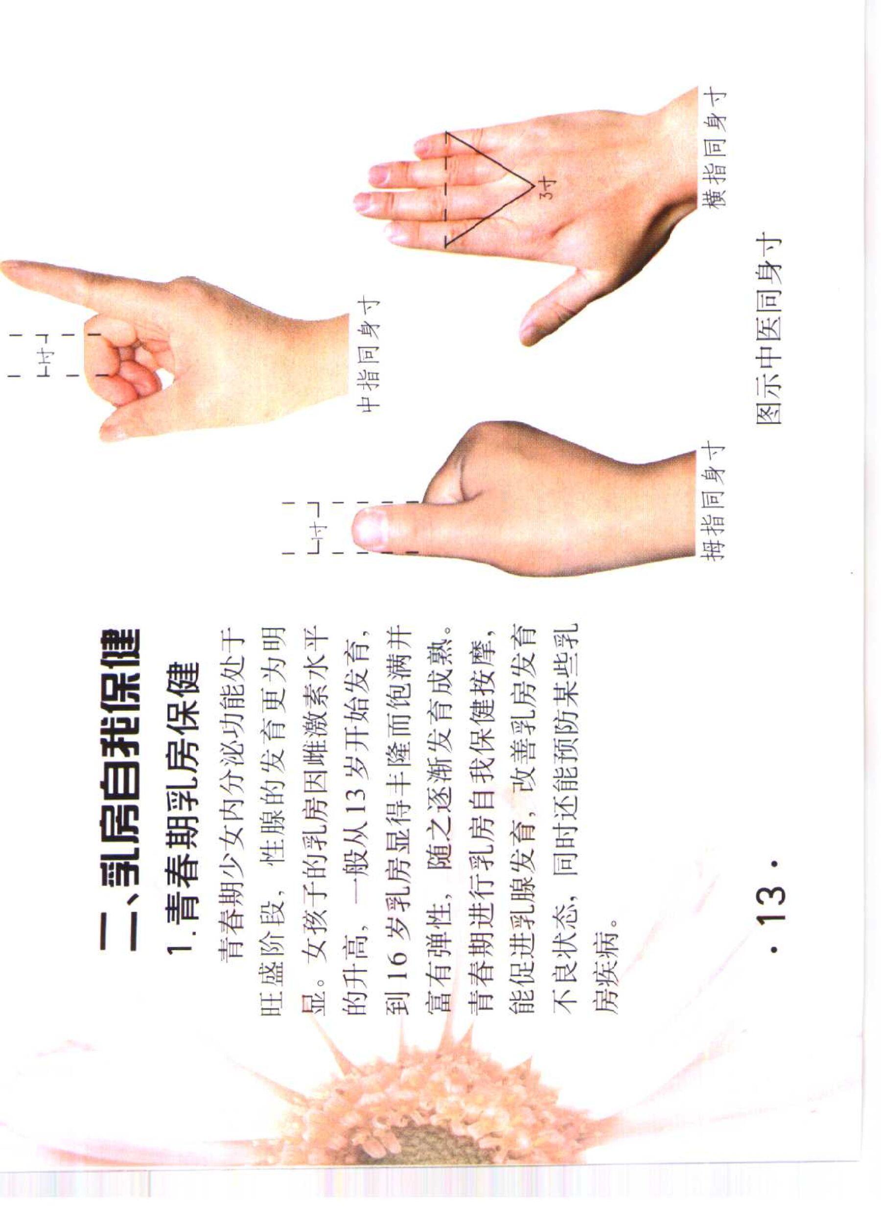 书籍扫描 乳房保健按摩彩色图谱(18)
