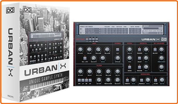 UVI Soundbank Urban X V1.0.1 (1.48 GB)