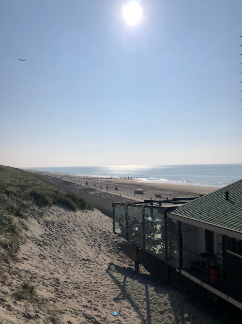 domburg beach sea view