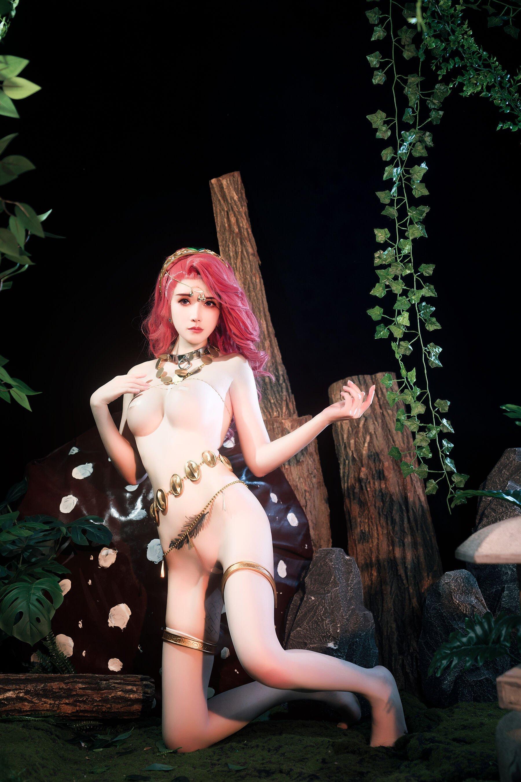 未分类性感写真 鹿八岁《哥布林女王》(32)