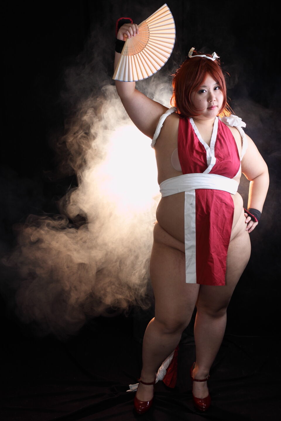 (渡辺さくらん) FIGHT FAT LADY (Sakuran Watanabe) (Mai Shiranui - Fatal Fury) (Chun-Li - Street Figh