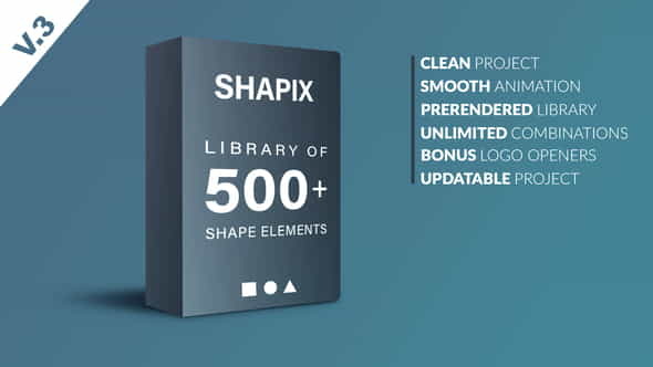 Shapix - Shape Elements Pack - VideoHive 14061002