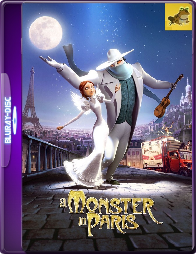 Un Monstruo En París (2011) Brrip 1080p (60 FPS) Latino / Francés