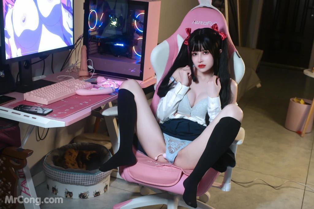 Coser@鹿八岁: JK少女的悸动 (120 photos )(84)