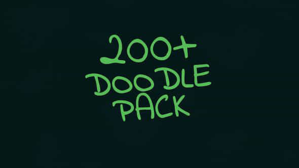 200 Doodle Pack - VideoHive 25559704