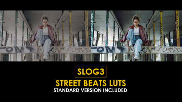 Slog3 Street Beats And Standard Color Luts - VideoHive 50876950