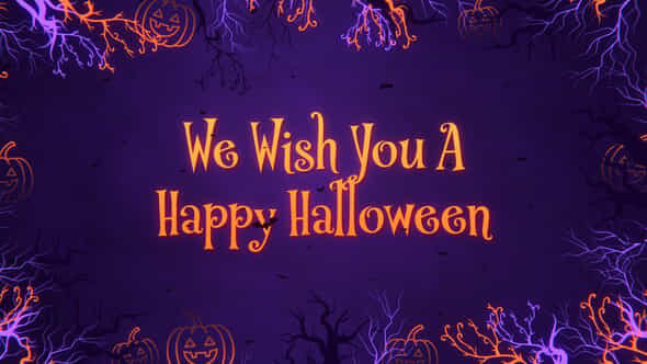 Happy Halloween - VideoHive 48596470