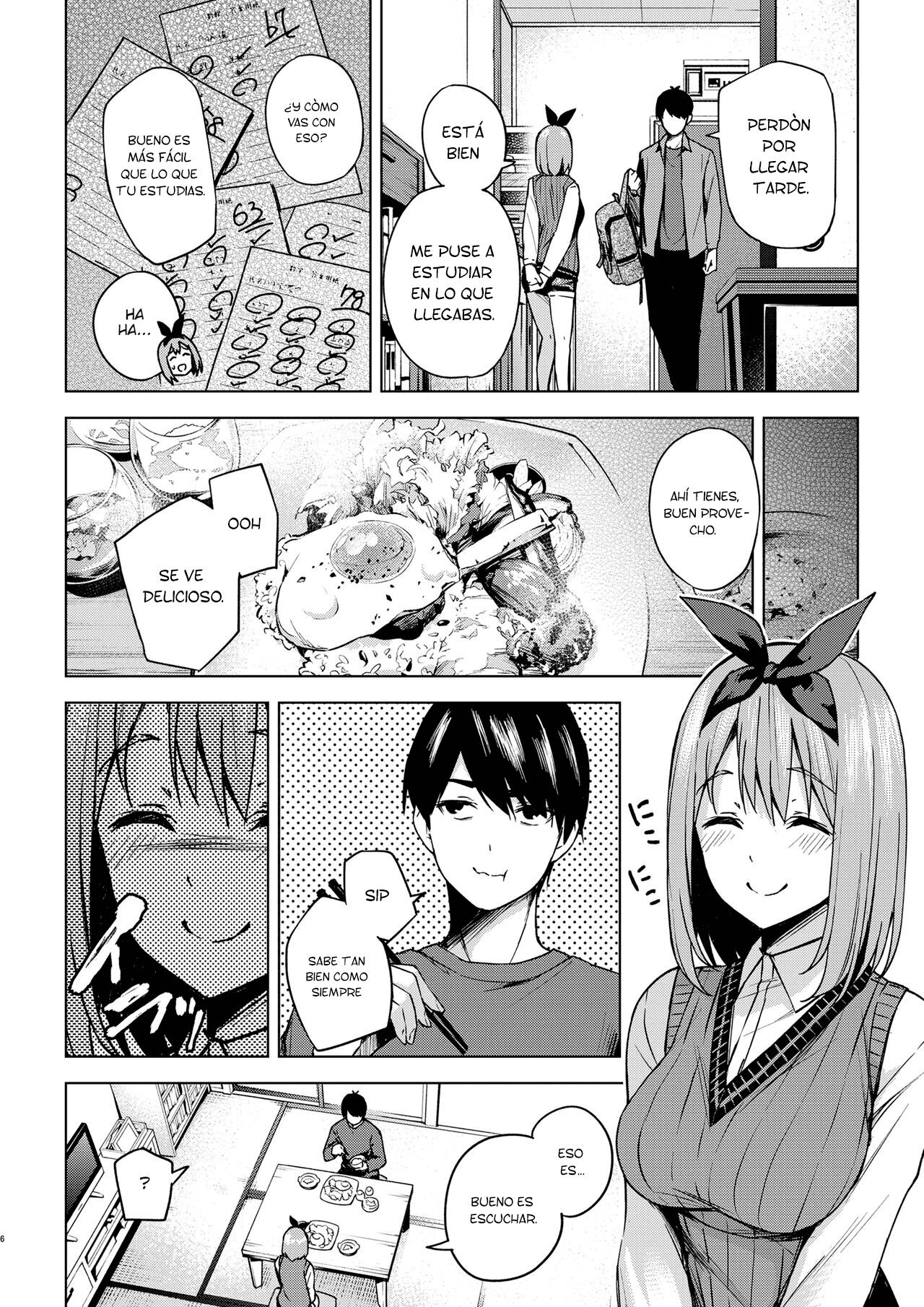 Bromeando un año después (Gotoubun no Hanayome) - 5