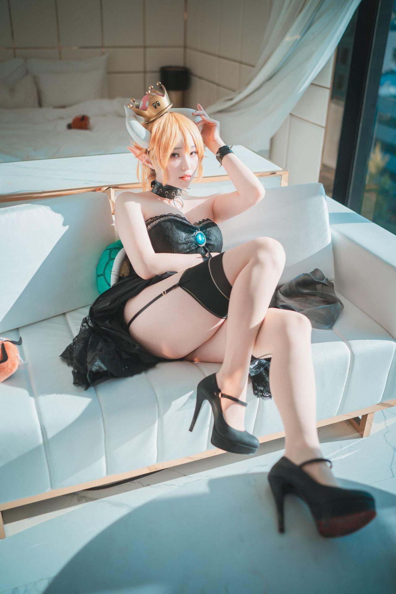 Bambi 밤비, [DJAWA] Halloween with Bowsette(8)