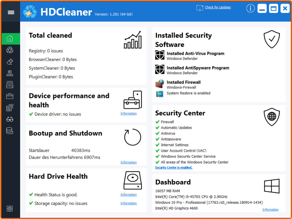 HDCleaner 2.085 + Portable (24.77 MB)