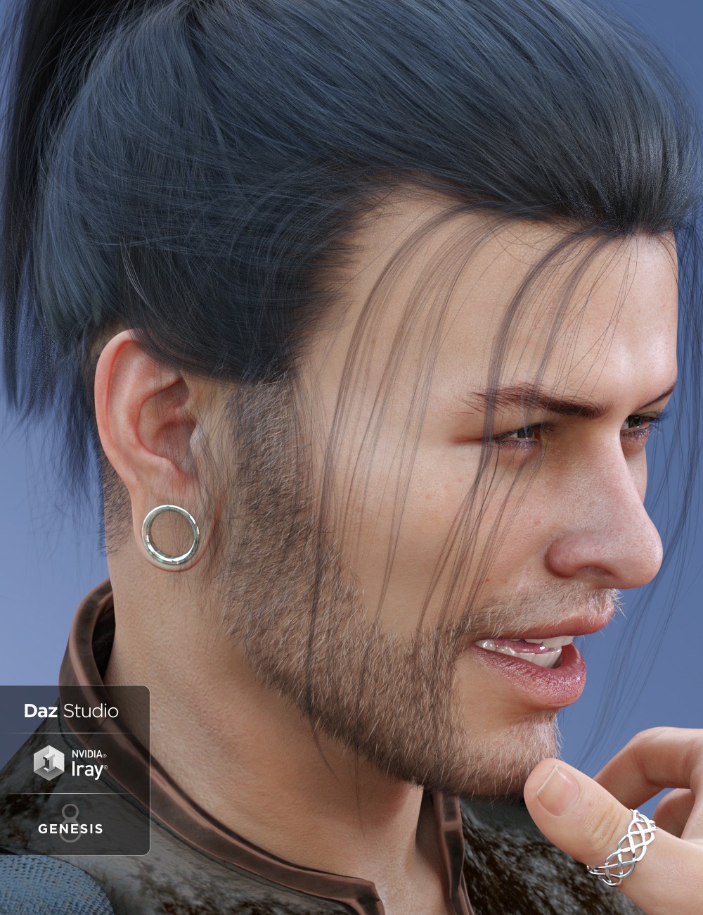 Gauged Ears for Genesis 8 Male(s)