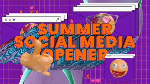 Summer Social Media - VideoHive 38553405