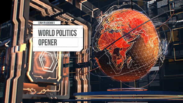 World Politics News Openers Business - VideoHive 18187686