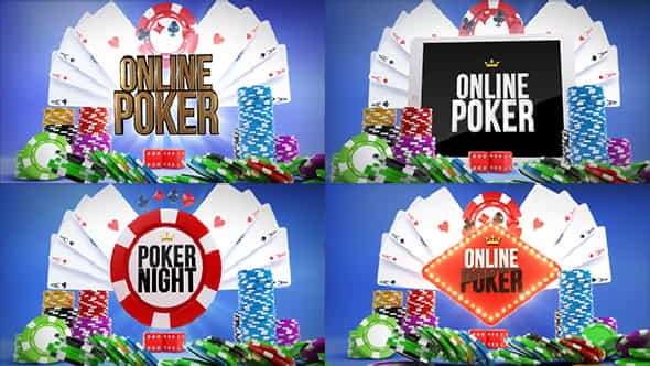 Online Gambling Logo Reveals - VideoHive 20905425