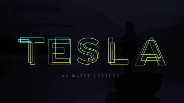 Tesla Animated Letters - VideoHive 19249939