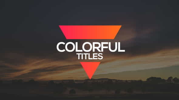 Colorful Titles 3 | Corporate - VideoHive 19152864