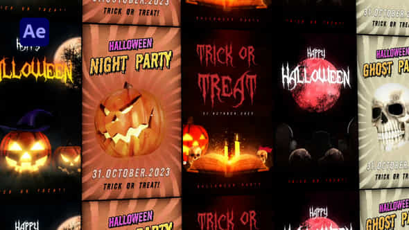 Halloween Spooky Stories - VideoHive 48314371
