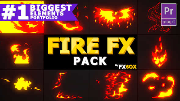 2D FX Fire - VideoHive 23313468