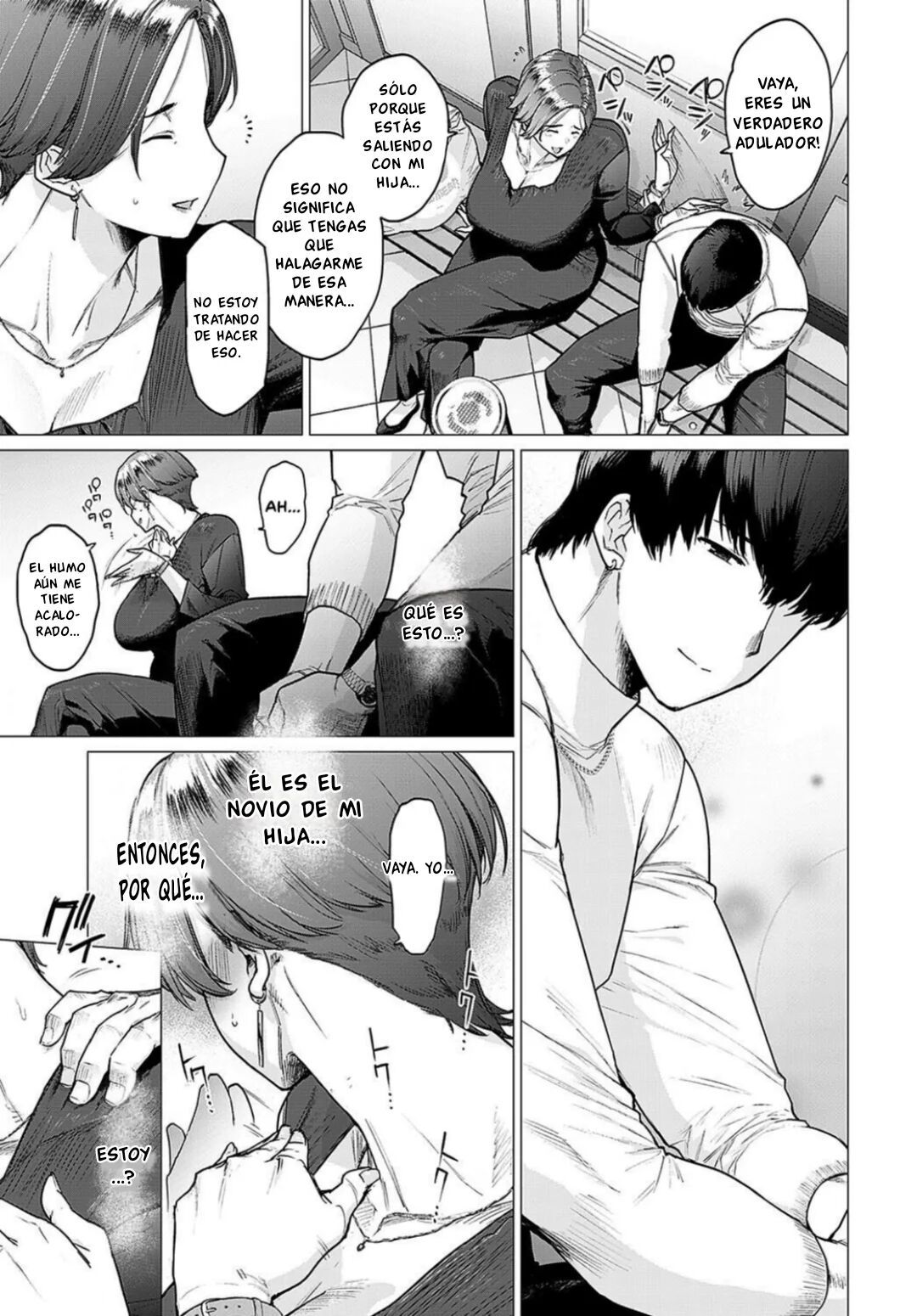 [Etuzan Jakusui] Kawari wa Okaa-san (COMIC Anthurium 2024-05) [Spanish] [Digital]