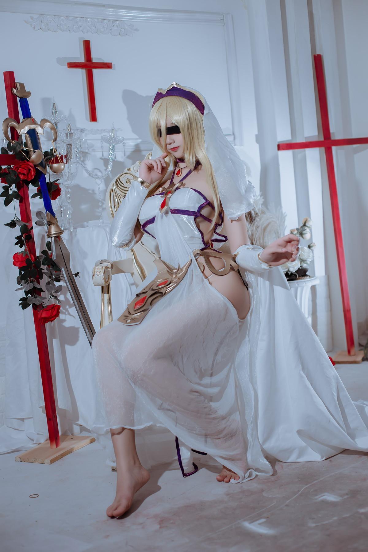 Cosplay 九曲Jean 剑圣女 Sword Saint(5)