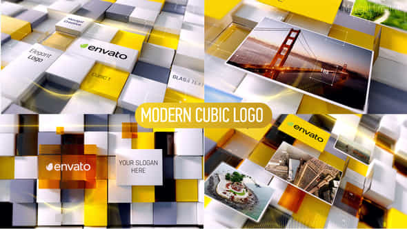 Modern Cubic Logo - VideoHive 46757920