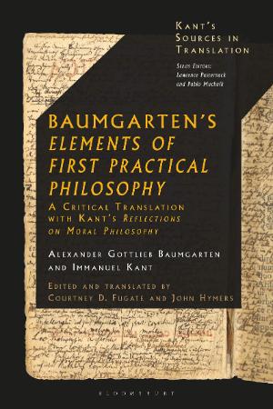 Baumgartens Elements Of First Practical Philosophy