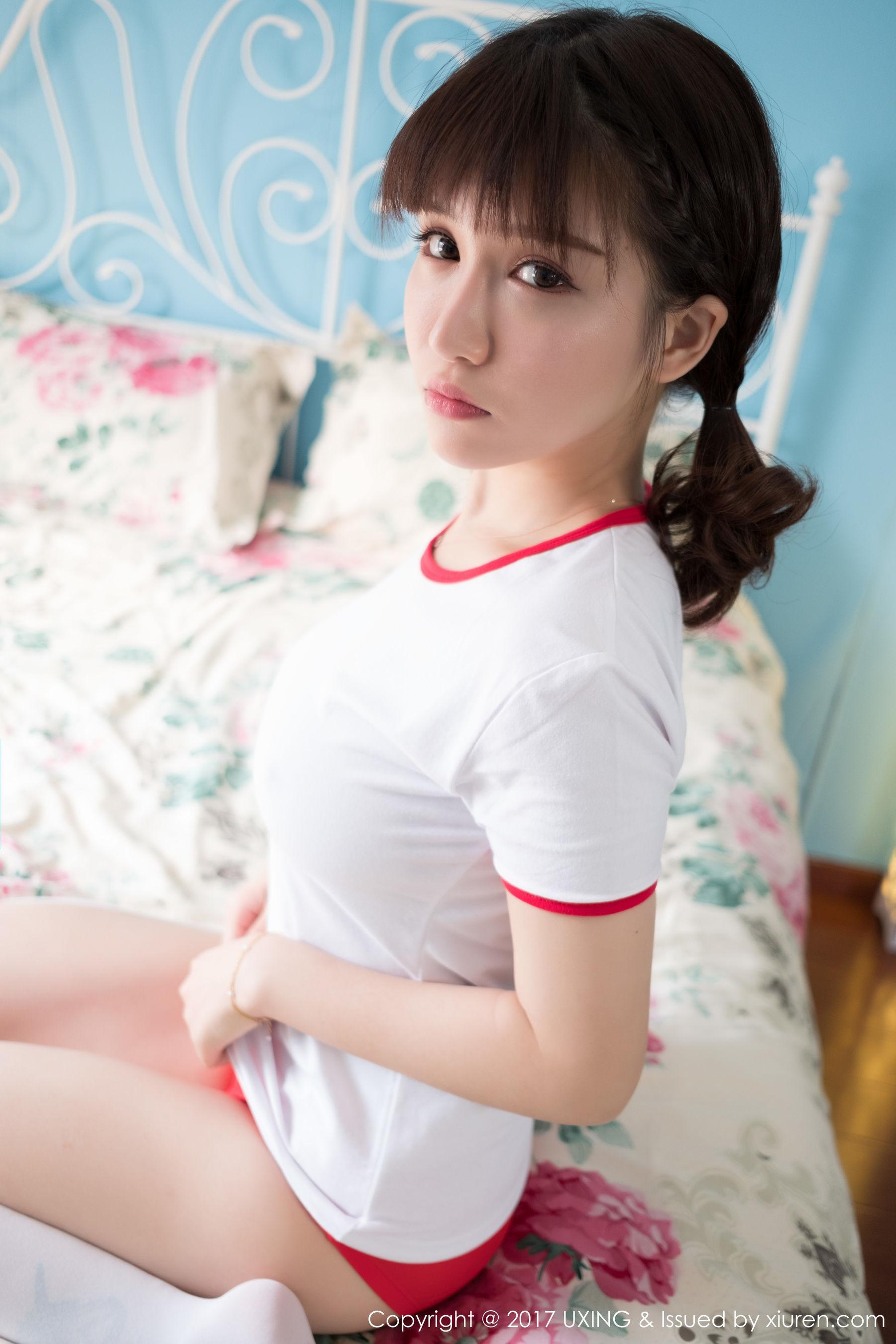 K8傲娇萌萌Vivian《体操服系列》 [优星馆UXING] VOL.040 写真集(2)