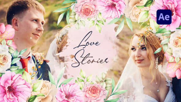 Floral Wedding Slideshow - VideoHive 41016586