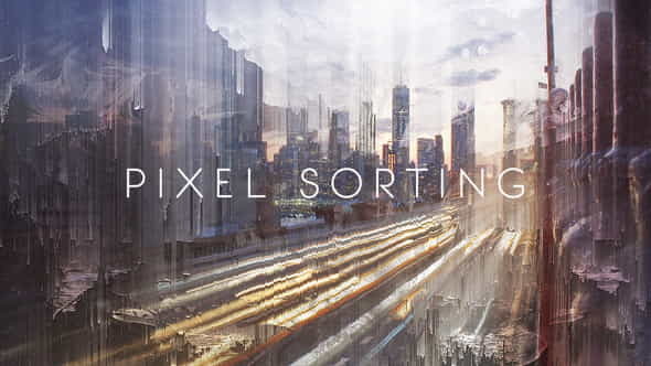 Pixel Sorting | Glitch Titles - VideoHive 19068254