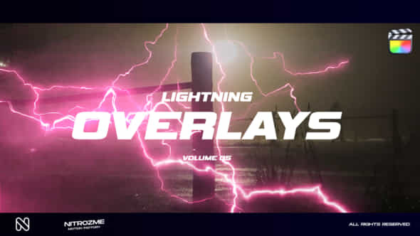 Lightning Overlays Vol 05 For Final Cut Pro X - VideoHive 50631928