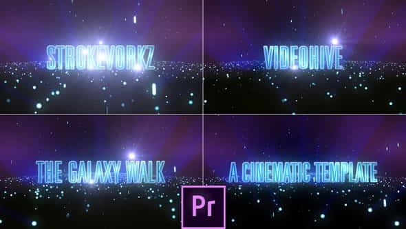 The Galaxy Walk Cinematic Template - VideoHive 24695113