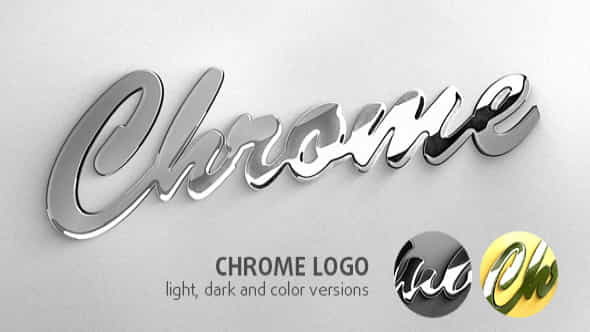 Chrome Logo - VideoHive 7011777