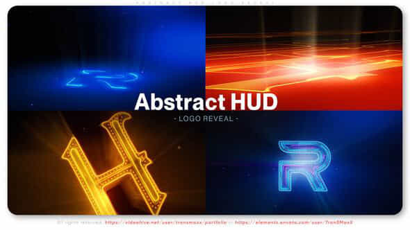 Abstract Hud Logo Reveal - VideoHive 52453383