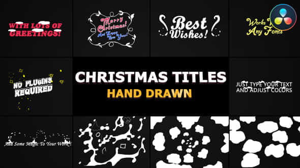 Christmas Titles And - VideoHive 34926804