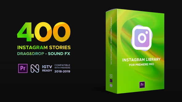 Instagram Library for Premiere Pro - VideoHive 23068744