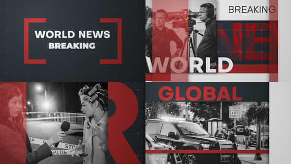 World Breaking News - VideoHive 50109325