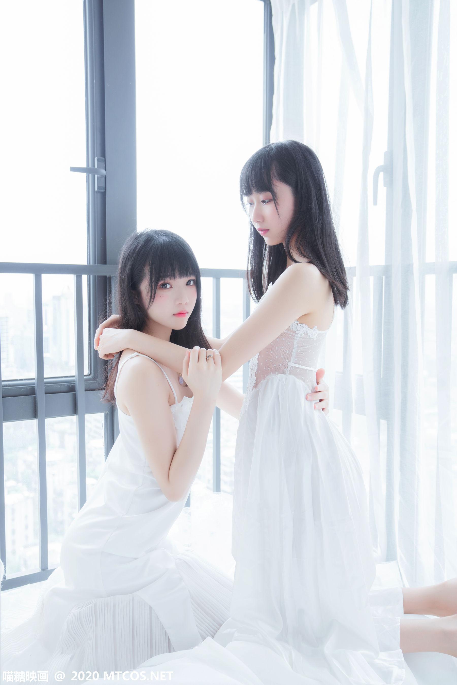 [喵糖映画] VOL.173 《她・白色长裙》 写真集(2)