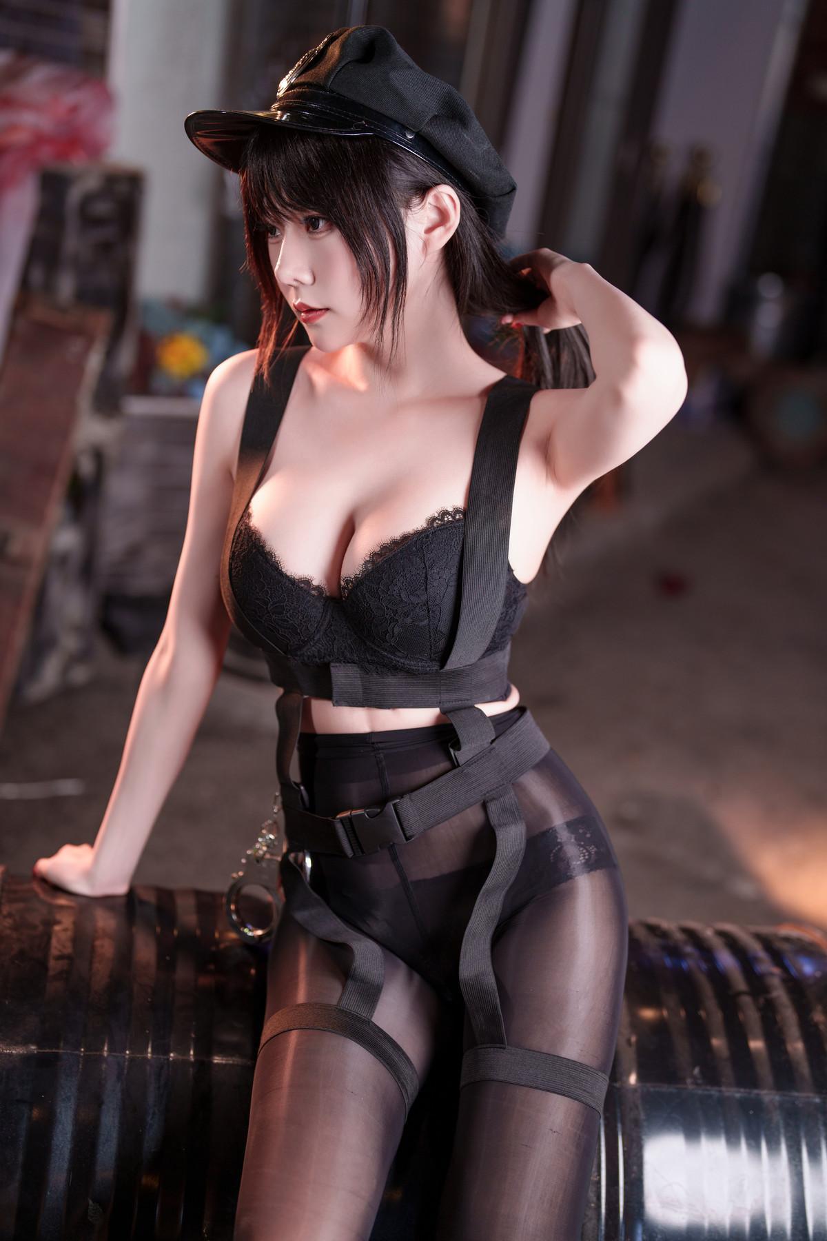 Cosplay 香草喵露露 女警(28)