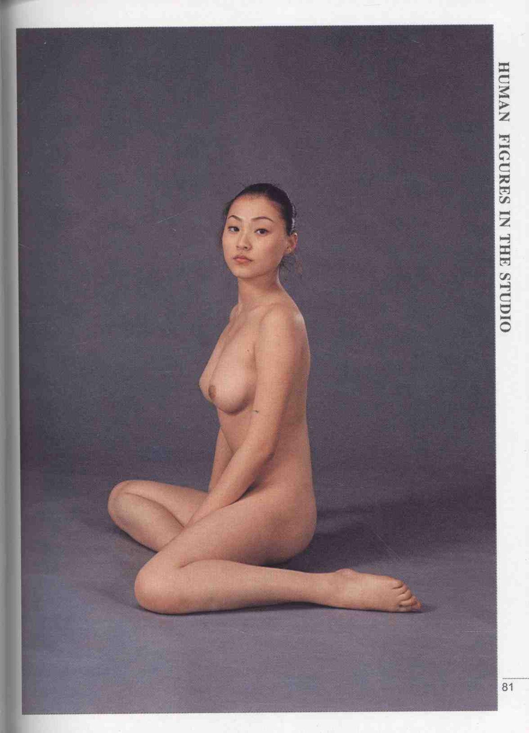 书籍扫描 实用人体模特摄影·坐姿篇(86)