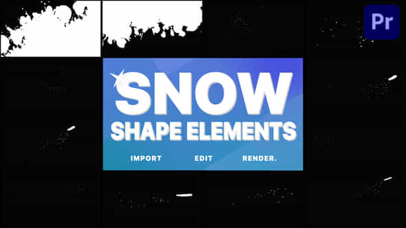 Magic Snow Elements - VideoHive 29656735