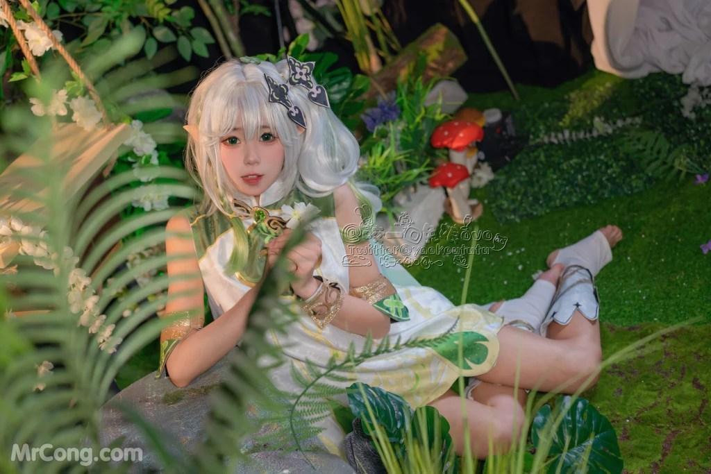 Coser@黏黏团子兔: 万年萝莉纳西妲 (40 photos)(4)