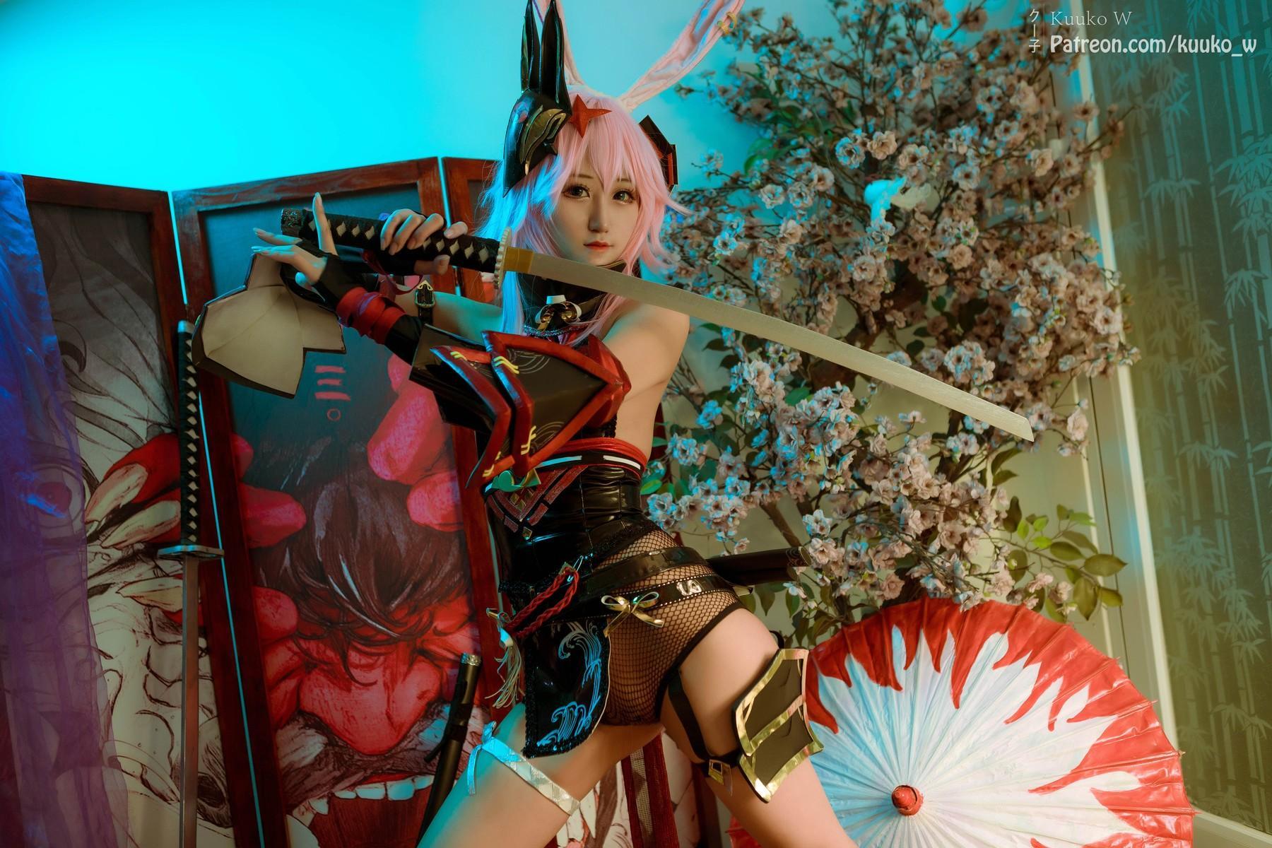 Cosplay KuukoW クー子 Yae Kasumi(48)